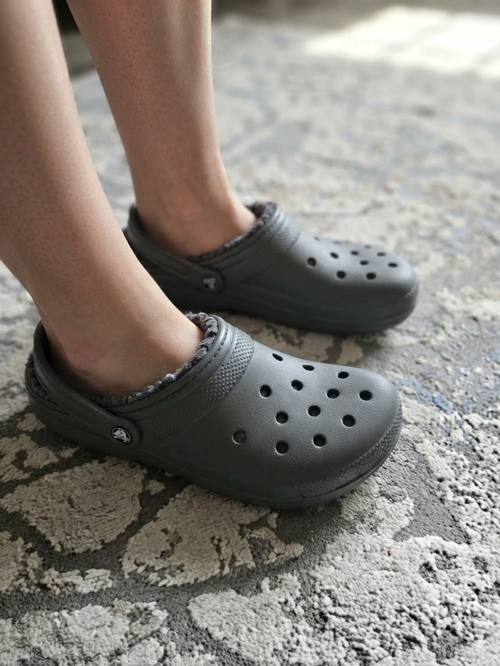 Crocs Clogs With A Warm Lining